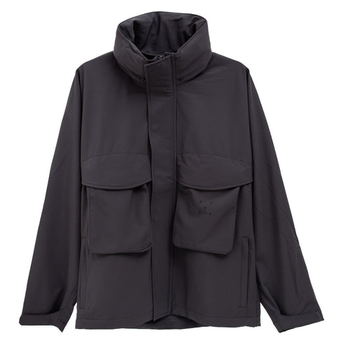 POP Trading Company Shell Jacket Charcoal POPAW23_05-007 Degli Uberti